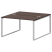 Бенч двойной на 2 рабочих места Арго-М АМБ.О-002 1200x1496x760