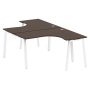 Рабочая станция криволинейная Metal System Style БА.РАС-СА-2.3 1400x2435x750