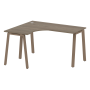 Стол криволинейный левый Metal System Style БА.СА-3 Л 1400x1200x750