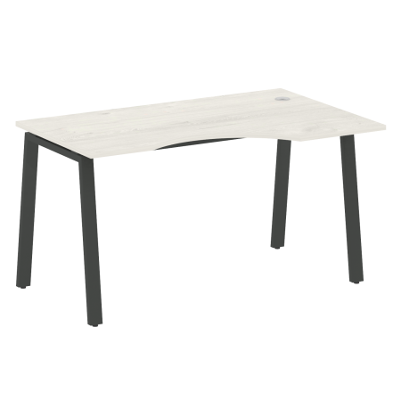 Стол криволинейный правый Metal System Style БА.СА-2 Пр 1400x900x750