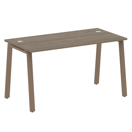 Стол письменный Metal System Style БА.СП-3 1400x720x750 (Вяз/Мокко металл)
