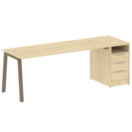 Рабочая станция Metal System Style БА.РС-СТП-1.5 2212x720x750