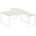 Рабочая станция криволинейная Metal System Style БО.РАС-СА-2.4 1600x2435x750