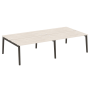 Рабочая станция на деревянных опорах Onix Wood OW.D.RS-4.4.8 3160x1635x750