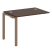 Проходной наборный элемент рабочей станции Metal System Style БП.ПРС-СП-1.1 1000x720x750
