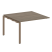 Проходной наборный элемент переговорного стола Metal System Style БП.ППРГ-2 1200x1235x750