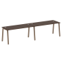 Рабочая станция на 2 рабочих места на А-образном м/к Metal System Style БА.СМ-2.4 3200x720x750
