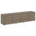 Тумба модульная в кабинет руководителя серии LT-TS 4.3 2200x450x580