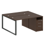 Рабочая станция Metal System Style БО.РС-СТП-2.2 1612x1475x750