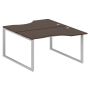 Рабочая станция криволинейная Metal System Style БО.РАС-СА-2.2 1400x1835x750