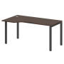 Стол криволинейный левый Metal System Style БП.СА-1 Л 1600x900x750
