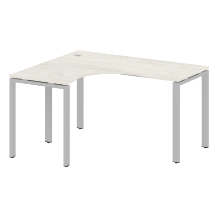 Стол криволинейный левый Metal System Style БП.СА-3 Л 1400x1200x750