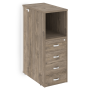 Тумба с подсветкой 4 ящика проходная, средняя Onix O.R-TV-4.S 436x767x1185