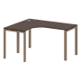 Стол криволинейный левый Metal System Style БП.СА-3 Л 1400x1200x750
