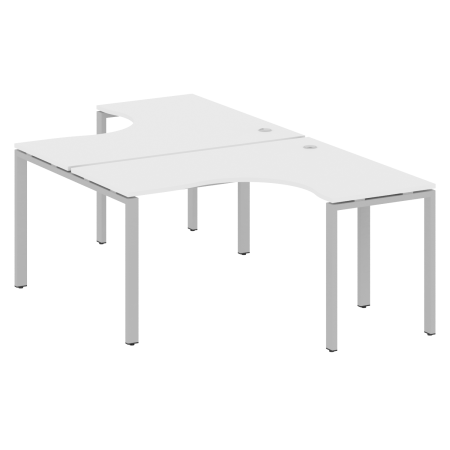 Рабочая станция криволинейная Metal System Style БП.РАС-СА-2.3 1400x2435x750