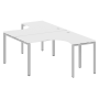 Рабочая станция криволинейная Metal System Style БП.РАС-СА-2.3 1400x2435x750
