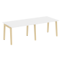 Стол переговорный на деревянных опорах Onix Wood OW.PRG-2.2 2360x980x750
