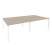 Рабочая станция на П-образном м/к Onix O.MP-D.RS-4.3.8 2760x1635x750
