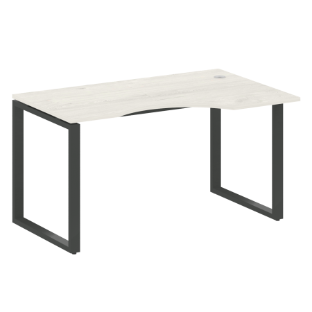 Стол криволинейный правый Metal System Style БО.СА-2 Пр 1400x900x750