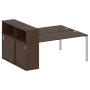 Рабочая станция с опорным шкафом-купе Metal System Style БП.РС-СШК-2.4 2010x1475x1098
