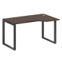 Стол криволинейный правый Metal System Style БО.СА-2 Пр 1400x900x750