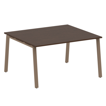 Стол для переговоров (1 столешница) на А-образном м/к Metal System Style БА.ПРГ-1.3 1400x1235x750