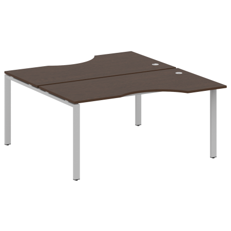 Рабочая станция криволинейная Metal System Style БП.РАС-СА-2.1 1600x1835x750