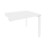 Стол-приставка на П-образном м/к к опорным элементам Onix O.MP-SPR-1.8 980x800x750