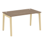 Стол рабочий на деревянных опорах Onix Wood OW.SP-3.8 1380x800x750