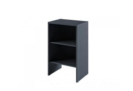 Стеллаж низкий Инновация I-65 600х440х970 (Антрацит)