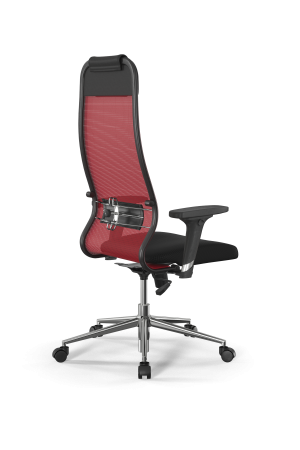 Кресло для руководителя Метта Sit 10 B1-111D - X2+UMF(X1) /Ub00/Wh00/D02P(M09.B23.G18.W01)