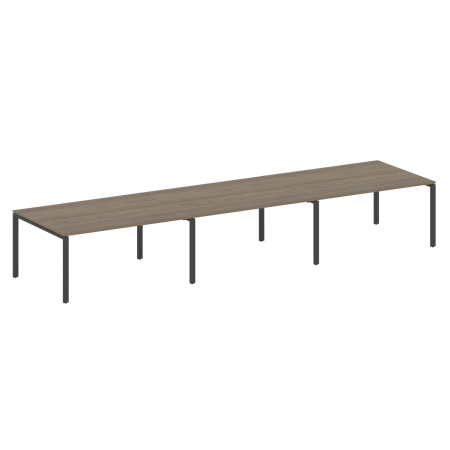 Переговорный стол 3 столешницы Metal System Style БП.ПРГ-3.4 4800x1235x750