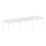 Стол для переговоров (3 столешницы) на А-образном м/к Metal System Style БА.ПРГ-3.2 3600x1235x750