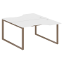 Рабочая станция криволинейная Metal System Style БО.РАС-СА-2.2 1400x1835x750