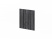 Дверь низкая ЛДСП FB-011L.D левая. Фурнитура ЧЕРНАЯ 560x18x670