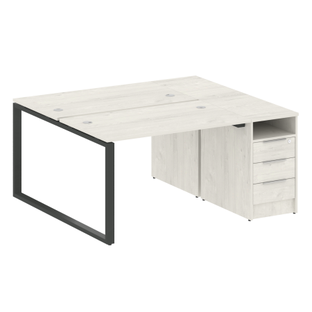 Рабочая станция Metal System Style БО.РС-СТП-2.2 1612x1475x750