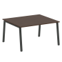 Стол для переговоров (1 столешница) на А-образном м/к Metal System Style БА.ПРГ-1.3 1400x1235x750