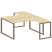 Рабочая станция криволинейная Metal System Style БО.РАС-СА-2.4 1600x2435x750