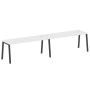 Рабочая станция на 2 рабочих места на А-образном м/к Metal System Style БА.СМ-2.5 3600x720x750