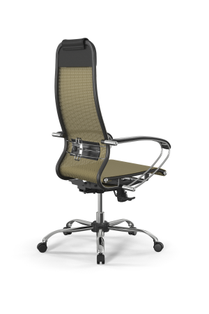 Кресло для руководителя Метта SynchroSit 10 B1-104K - T /Um00/Nb00/K1cL(M20.B21.G20.W02) (Золотой)