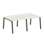Стол для переговоров (2 столешницы) на А-образном м/к Metal System Style БА.ПРГ-2.1 2000x1235x750