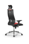 Кресло для руководителя Метта Sit 10 B2-187D - Extra /Kb40/Wh40/D02P/H3mL-G-2D(M09.B23.G18.W01)