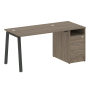 Рабочая станция Metal System Style БА.РС-СТП-1.2 1612x720x750