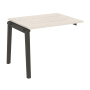 Наборный элемент рабочей станции на деревянных опорах Onix Wood OW.1.NRS-1.8 980x800x750