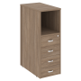 Тумба 4 ящика завершающая, левая Onix O.R-TV-4L 436x767x1185