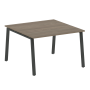 Стол для переговоров (1 столешница) на А-образном м/к Metal System Style БА.ПРГ-1.2 1200x1235x750
