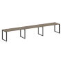 Рабочая станция Metal System Style БО.СМ-3.4 4800x720x750