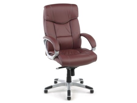 Офисное кресло Albert Premium Burgundy (Вишневый)