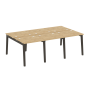 Рабочая станция на деревянных опорах Onix Wood OW.D.RS-6.0.7 2340x1475x750