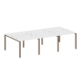 Рабочая станция на 6 раб. мест Metal System Style БП.СМ-6.1 3000x1475x750